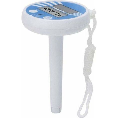 Thermomètre De La Piscine Thermomètre D'eau Thermomètre Numérique Solaire À Énergie Solaire Sauge De Température Avec Ficelle Pour Piscine Spa Spa Spa Bassin (1/5)