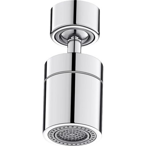 Buse de robinet à deux modes de pulvérisation - Mitigeur rotatif pour robinet de cuisine