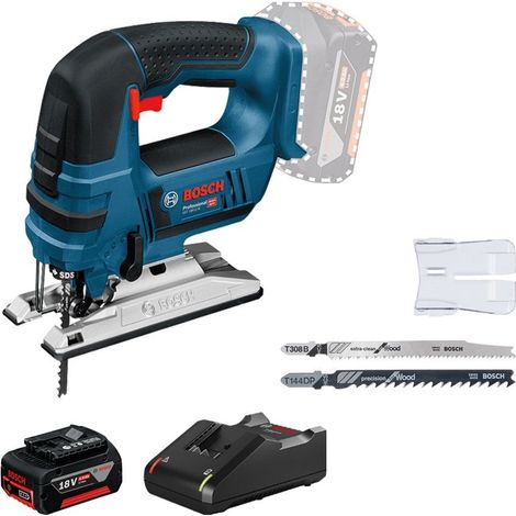 BOSCH Akku-Stichsäge GST 18V-LI (1xGBA 18V 4,0Ah+GAL) 0615990M43