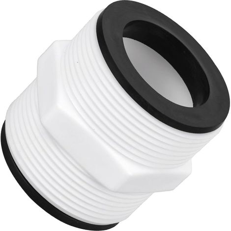 2-teiliger Schwimmbad-Schlauchverbinder, kompatibel mit Intex und Coleman, 38 mm oberirdischer Pool-Schlauchadapter mit 4 Gelenken, Zubehör-Ersatz für Filterpumpen und Salzsysteme