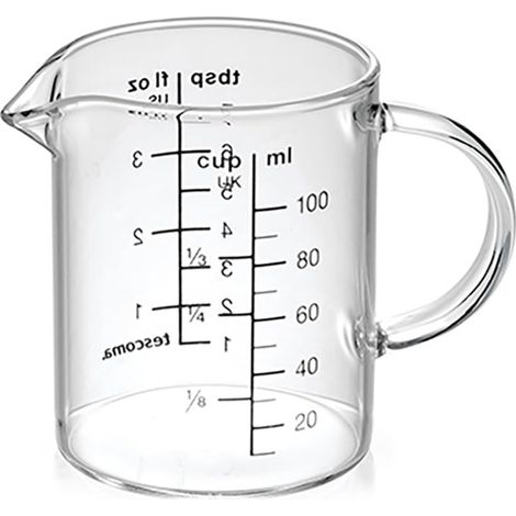 Pichet en verre gradué 100 ml (1/3)