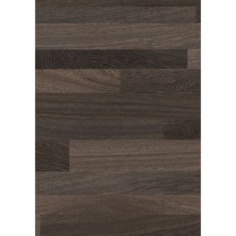 Stained Planked Wood Laminate Kitchen Upstand 4.1m x 100mm x 20mm - FP5939