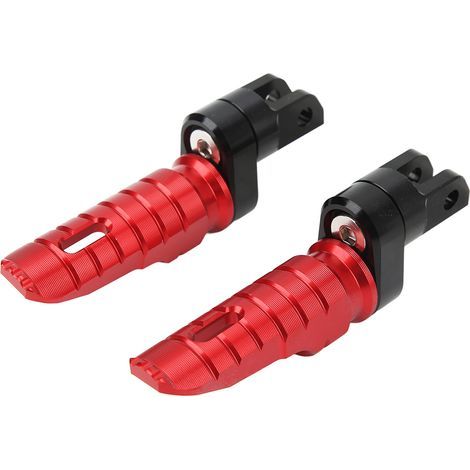 Motorrad-Fußrasten aus T6063-Aluminiumlegierung, Ersatz-Pedalstütze für Benelli Tornado BN302S TNT Rot (1/5)