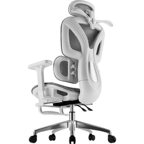Powerbasic Silla de Oficina Ergonómica Beja Gris (1/2)