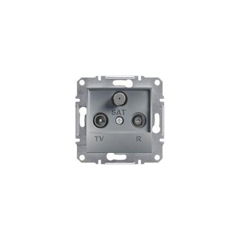 Schneider Electric R-TV-SAT Asfora connecteur coaxial acier