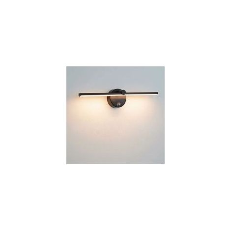 Applique murale Lampes pour Miroir LED Dimmable avec Interrupteur, Applique Salle de Bain Rotative à 300° LED 8W 4000K Lampe Miroir Salle (1/4)