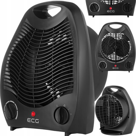Elektrischer Heizkörper ecg tv 3030 heat r 2000 W einstellbares Thermostat (1/3)