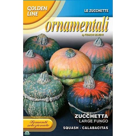 BUSTINA CON SEMI DI ZUCCHETTA ORNAMENTALE LARGE FUNGO (1/2)
