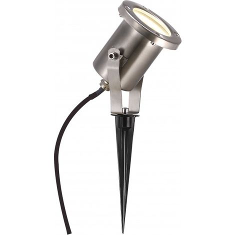 Nordlux 77029934 Taurus Projecteur à LED de jardin LED GU10 28 W acier inoxydable (1/5)
