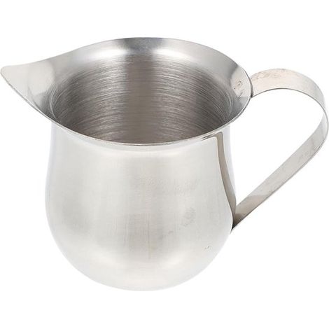 Lattiera da 3 once per schiumare il latte, tazza in acciaio inossidabile per espresso (1/5)