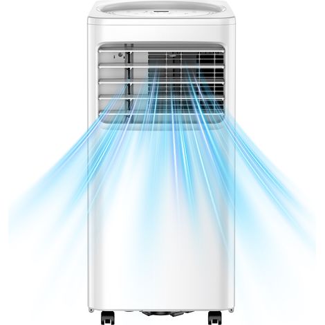 Portable air conditioner 12000 BTU cooling capacity 3-in-1 cooling, dehumidifying, ventilating for rooms up to 25 m² includes remote control & 24h timer R290 refrigerant quiet operation 65 dB (1/5)