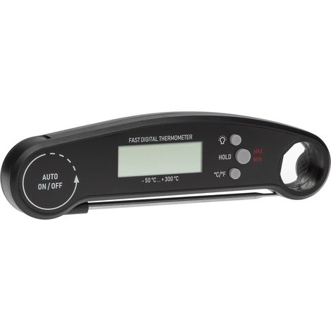 TFA Dostmann 30.1061.01 Küchen-Thermometer °C /°F-Anzeige, Babykost, Backen, Braten, Burger, Fett, (1/5)