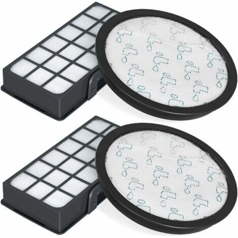 ALLIANDISLot de 2 filtres HEPA pour aspirateurs Rowenta Silence Force Cyclonic 4AAAA RO7647EA RO7663EA RO7676EA RO7681EA (modèle RO76xx), accessoires de remplacement ZR903701 - Komiro (1/4)