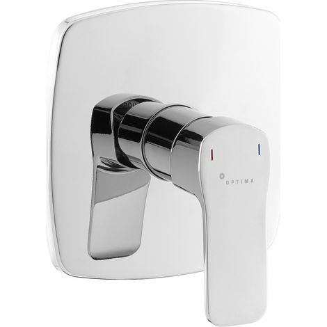 Optima Cube Way Mitigeur de douche avec corps chromé CU210