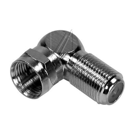 Adaptateur F coude mâle femelle pour réception terrestre et sat SEDEA - Pièce d'origine constructeur
