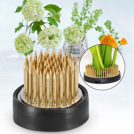 Épingle ronde pour arrangement floral Ikebana Kenzan, outil de fixation pour la décoration florale (diamètre 3,5 cm) (1/5)