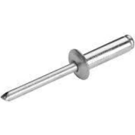 ALUMINIUMNIETTEN 4X10MM PACKUNG. 50 STUCK. (4x10mm) TOLSEN