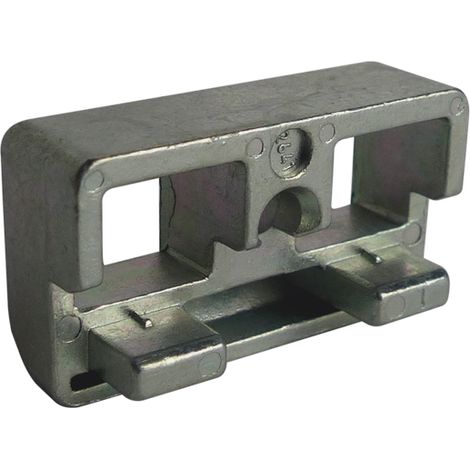 Gâche sortie de tringle sur dormant pvc - Gamme PVC : Deceuninck Zendow - ROTO