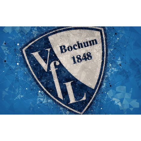 Papier peint panoramique Foot / Football - VFL - Bochum - 130 cm x 81 cm (1/2)