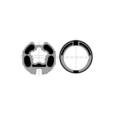 Somfy – Jeu roue et couronne pour moteur diamètre 60 – Tube diamètre 78 – Goutte diamètre 14 mm – Couple maximum 120 Nm