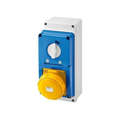 SOC.PR.VR.V.A.F.3P+T 63A 110V4H CBF IP67 GEWISS GW67246N