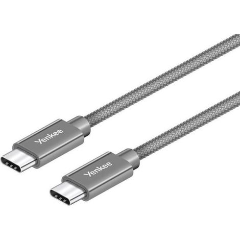 Câble USB-C 1m - YENKEE - YCU C101 SR (1/4)