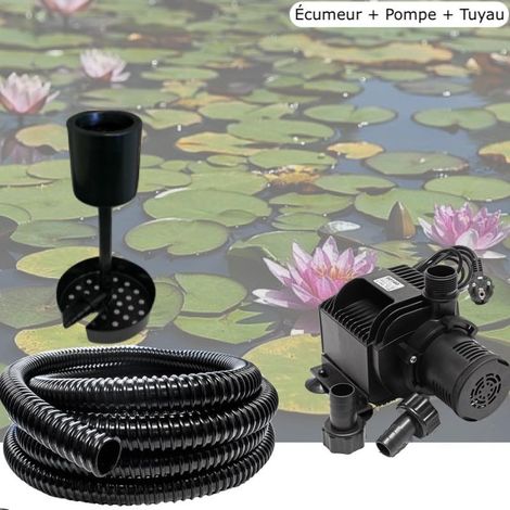 Kit Écumeur Bassin 50 m3 Et Piscine Avec Pompe Et Tuyau (1/5)