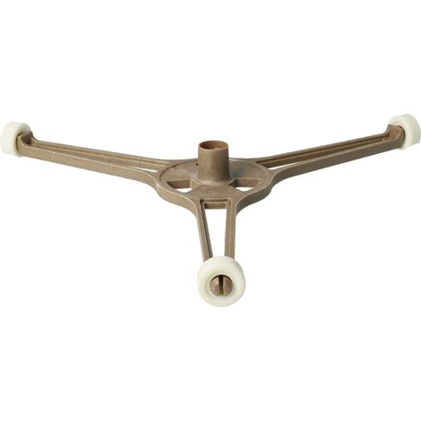 vhbw Universal Mitnehmer Drehkreuz für Mikrowellen-Teller mit 18cm Durchmesser z.B. kompatibel mit Bosch und vielen anderen Marken