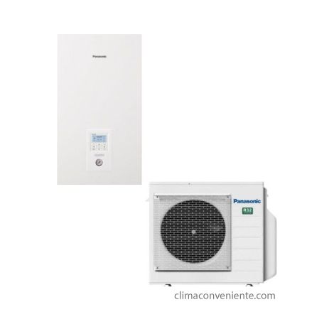 Pompa di Calore Splittata Panasonic Aquarea Generazione J-GEN Monofase WH-SDC0709J3E5 WH-UD09JE5-1 9 KW