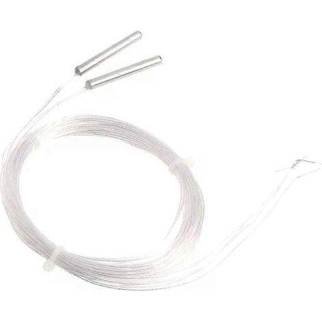 2 sondes PT1000 de 2 m, sondes RTD platine 4 mm x 30 mm, capteur de résistance, thermocouple à 2 fils (1/4)