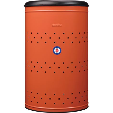Rossignol – Panier à linge 65L en métal et polyuréthane – Corps perforé pour aération – Fabrication française – Dimensions 38,5x62cm