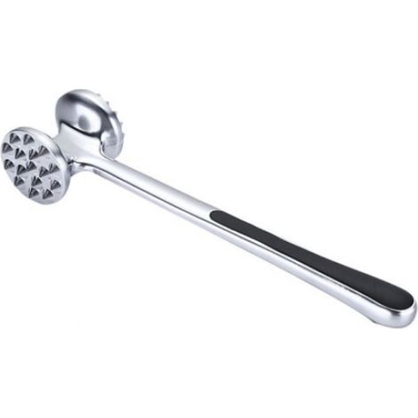Küchenutensil für Schweinefleisch aus Zinklegierung, zartes Rindfleisch, Silber