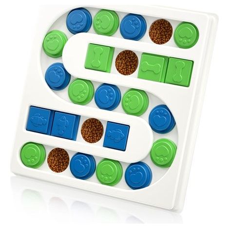 Puzzle de friandises pour chiens, jouets pour l'entraînement du QI, jouets interactifs pour chiens, enrichissement mental (1/5)