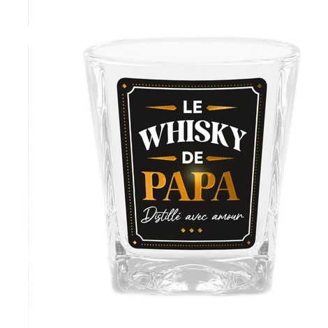 Verre à whisky le whisky de Papa 9 cm (1/3)