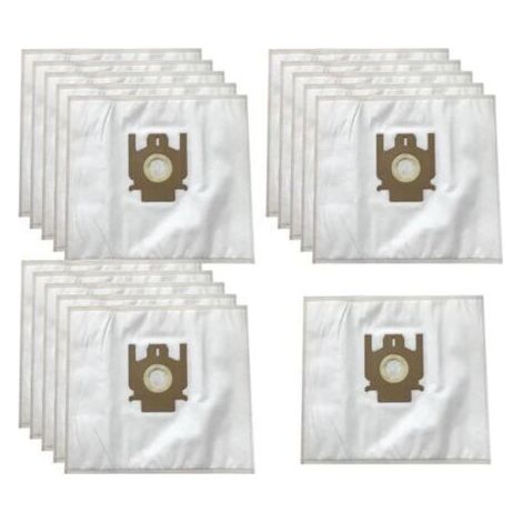 Sac filtrant à poussière compatible avec Hoover TYPE H60 H30 H52 ENIGMA TE7 TE70 TEN2400 ARIANNE TELIOS T2100 T2599 T2615 T2621 T2740 T2760(10pcs) (1/4)