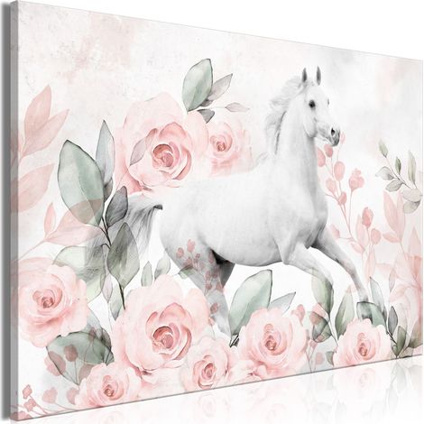 Tableau - Galop parmi les roses (1 partie) large (1/3)
