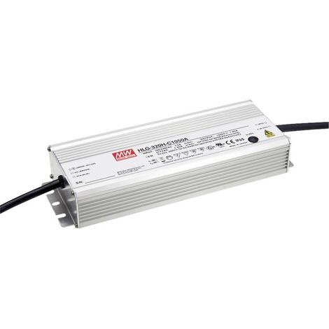 MEAN WELL HLG-320H-C700B Driver per LED Tensione costante 299.6 W 700 mA 214 - 428 V/DC dimmerabile, Funzione dimmer 3 (1/2)