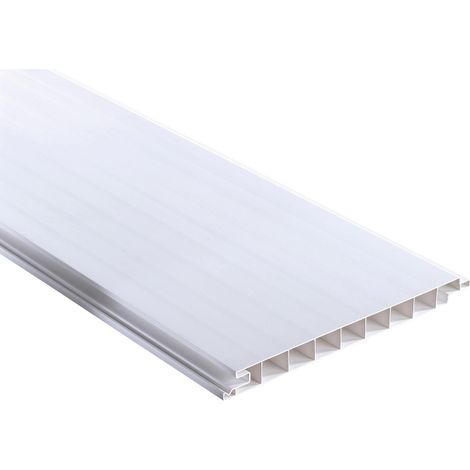 PVC-Verkleidungspaneel 17 mm VP200 GLATT WEIß 200x6000 mm