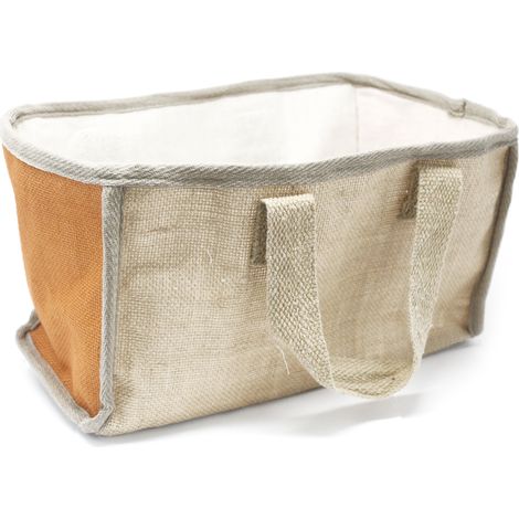 Panier à provisions Lrg - 33x18x20cm - Curcuma- Vendu par 1 (1/2)