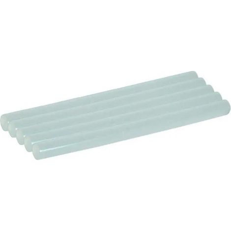 Star Tec ST 10642 barras de pegamento blanco transparente 7 mm