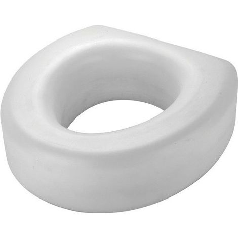 Rehausseur WC 15cm pour personne à mobilité réduite – Hauteur 15cm – Dimensions 39x38cm – LDPE blanc – Max 100kg – (1/5)