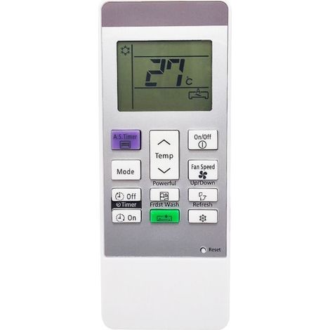 Passend für die Fernbedienung der Hitachi RAR-MOA6 Klimaanlage. Die Funktionen sind identisch. (1/4)