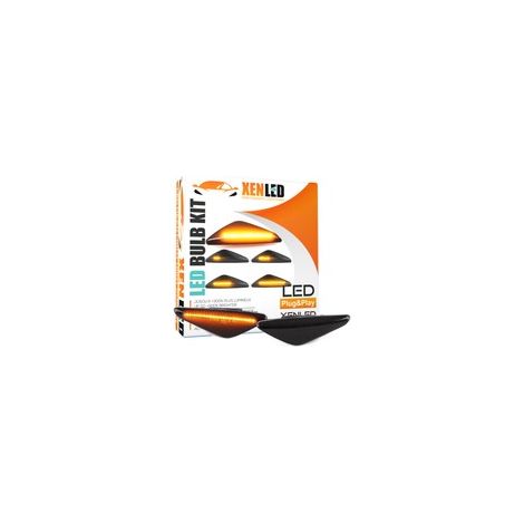 Clignotants Répétiteurs Fumés LED DYNAMIQUE DÉFILANT BMW X5 E70, X6 E71, X3 F25 - Clignotants Latéraux - La paire - Homologué E (1/5)