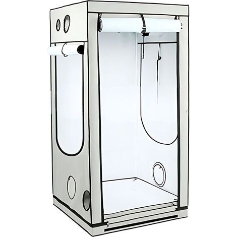 Homebox Ambient Q100 100x100x200 cm Growzelt Indoor Pflanzenzelt Gewächshaus (1/3)