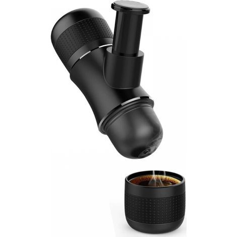 Machine à expresso portable, machine à café de voyage, camping en voiture, machine à café d'extérieur intégrée dynamique, tasse à café pressée à la main (1/5)