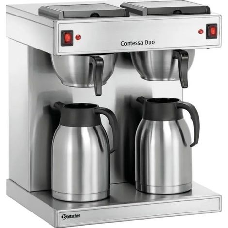 Cafetera Bartscher contessa duo 2800 W 2 litros