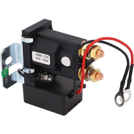 Relais de commande à distance 12 V 500 A, étanche aux fuites, coupe-circuit de batterie de voiture, relais de commande à distance (1/5)