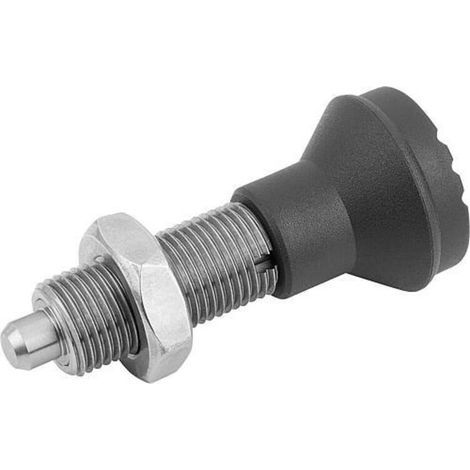 KIPP Arretierbolzen M10x1 Form H Edelstahl gehärtet (1/4)