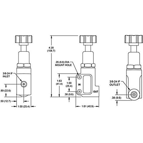 Parts for vehicle modifications: Brake force regulator, brake force regulator, brake force regulator, proportional valve (one set)