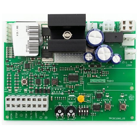 Carte de commande FAAC E1000 2024025 pour D1000 (remplacement 24 V)